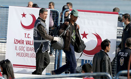 Turquía detiene a más de 600 inmigrantes que intentaban cruzar hacia Grecia